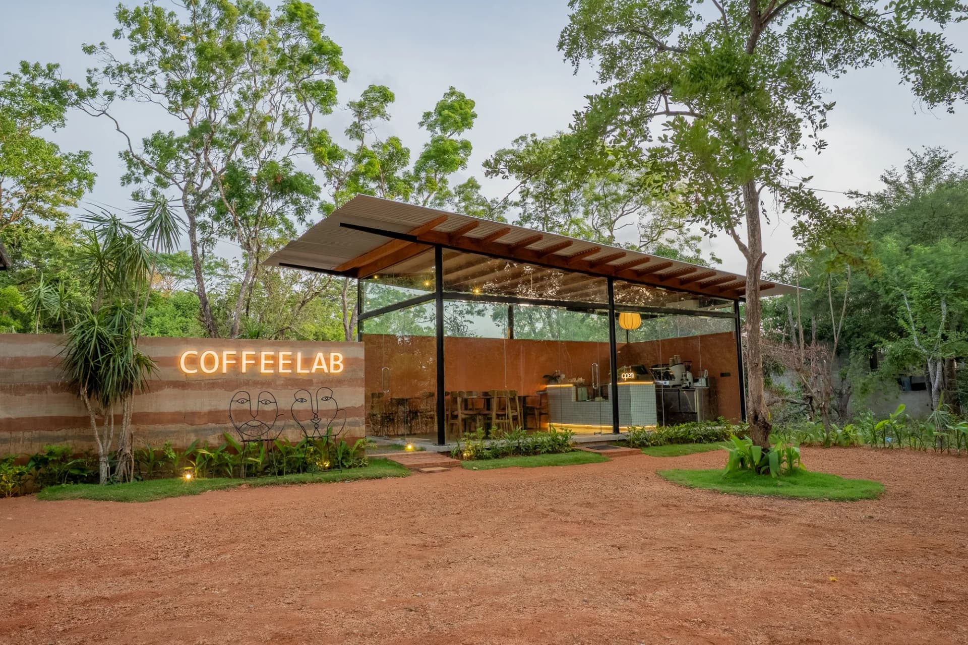 CoffeeLab Sigiriya café exterior